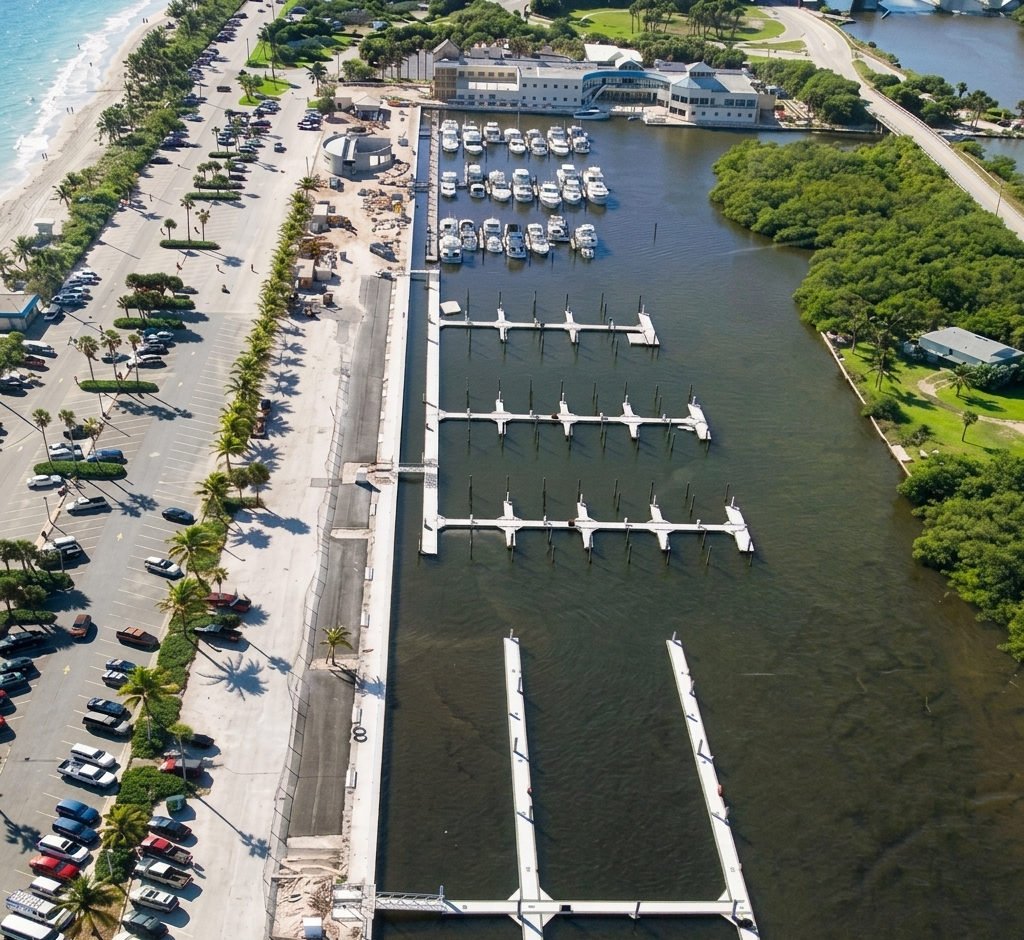 Aerial of Dania Beach
